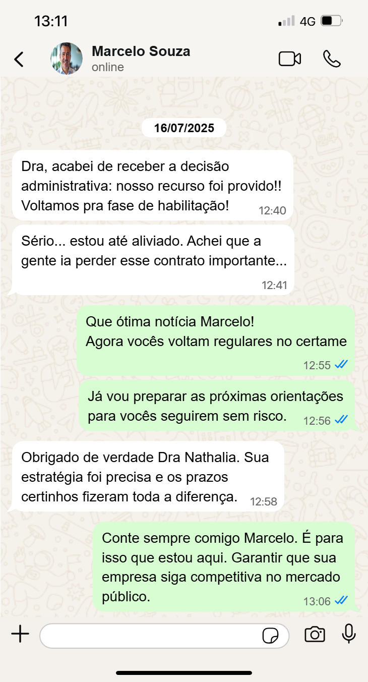 Prova social Marcelo